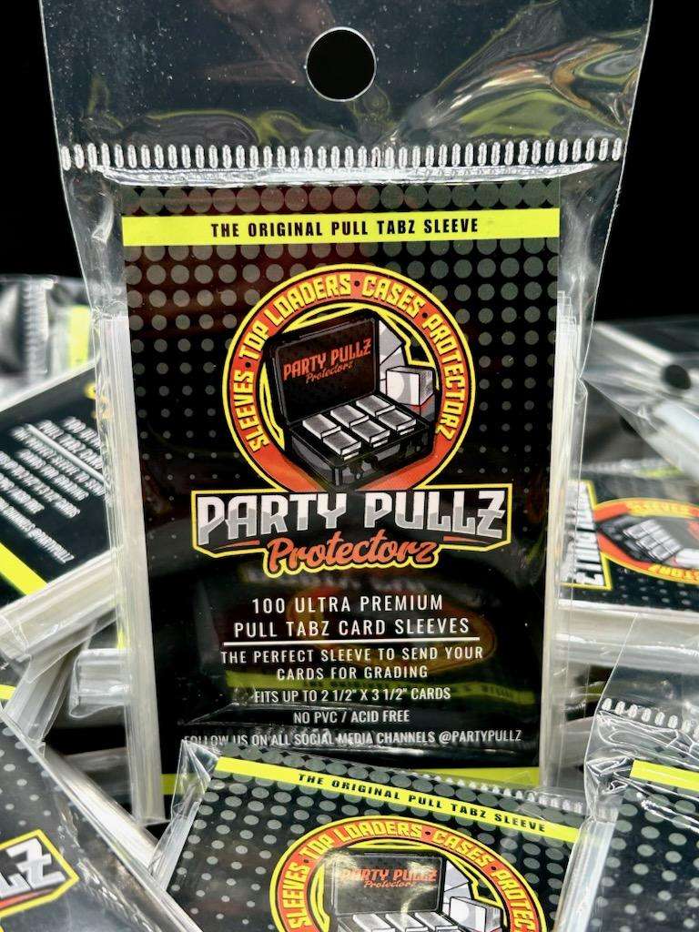 Party Pullz Protectorz Ultra Premium Trading Card Pull Tabz Sleeves "10 Packs"