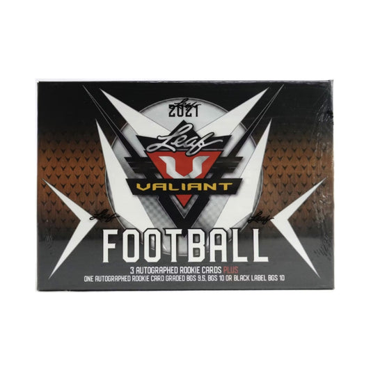 2021 Leaf Valiant NFL Football Hobby Box