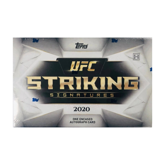 2020 Topps UFC Striking Signatures Hobby Box