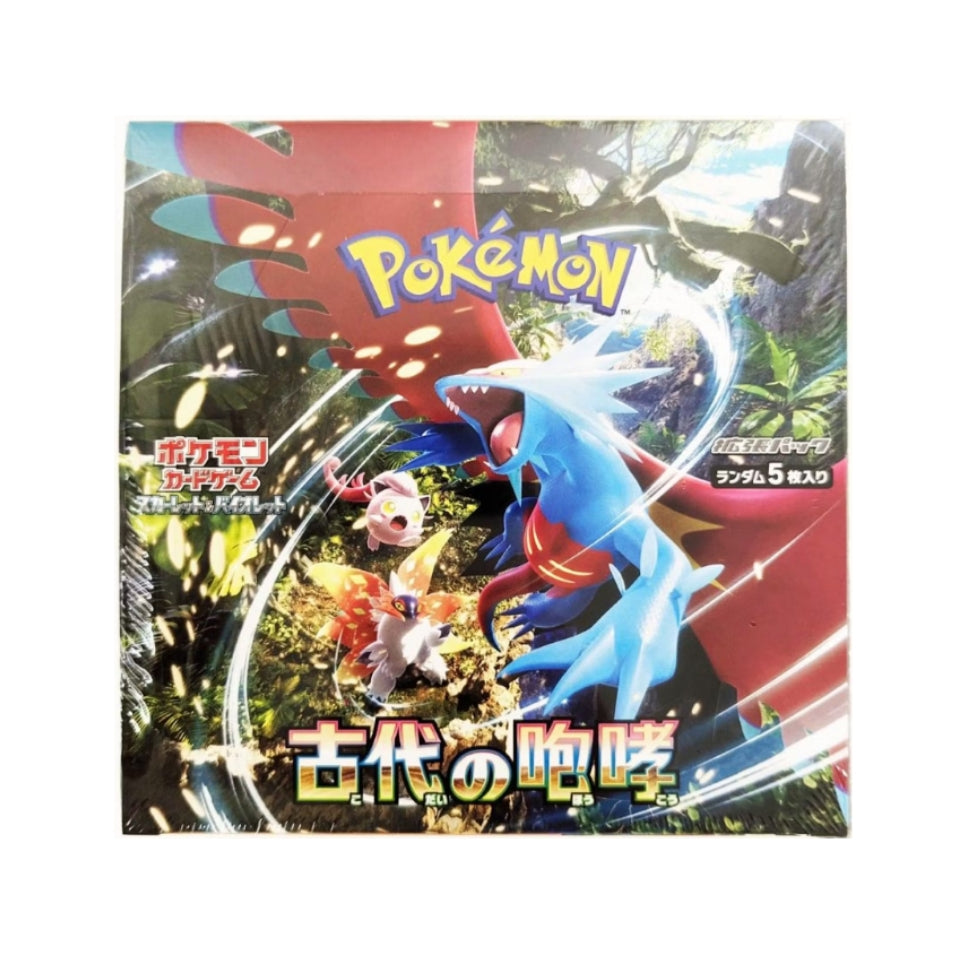 Pokemon Scarlet & Violet Ancient Roar Japanese Booster Box "2023"