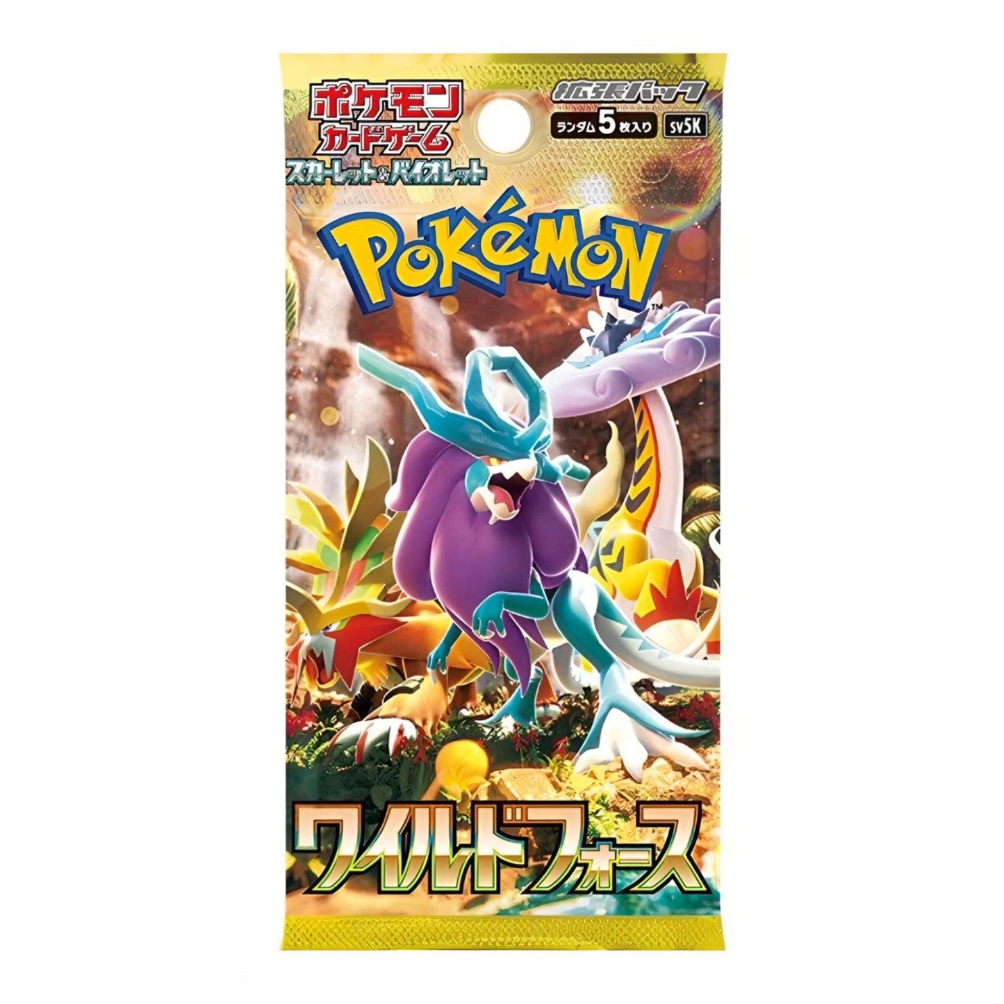 Pokemon Scarlet & Violet Wild Force Japanese Booster Box "2024"