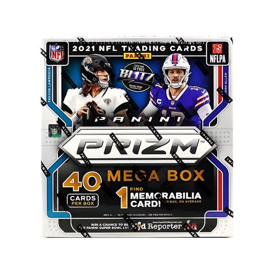 2021 Prizm NFL Mega Box "Neon Green Pulsar"