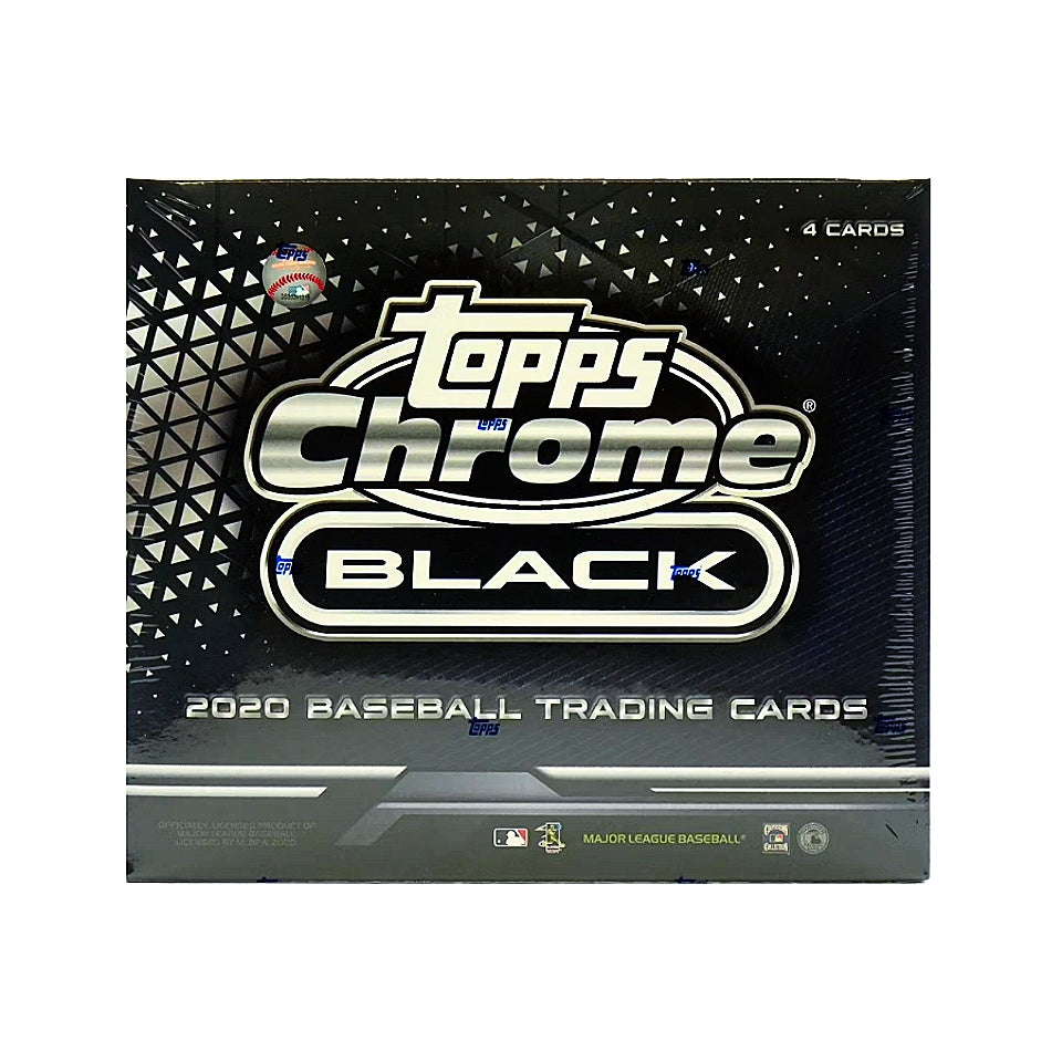 2020 Topps Chrome Black MLB Hobby Box