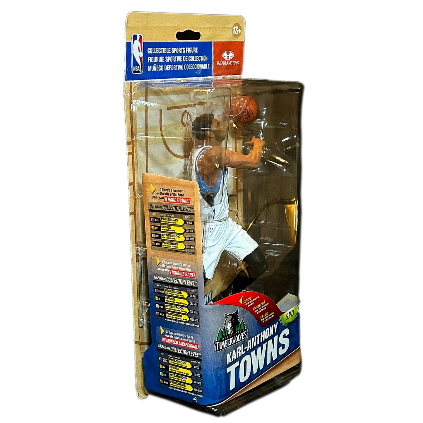 McFarlane Toys NBA Sports Picks Series 29 Minnesota Timberwolves Karl-Anthony Towns Figure