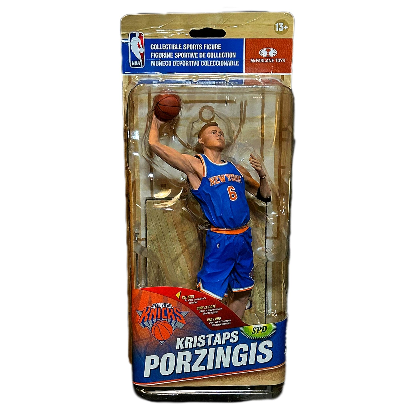 McFarlane Toys NBA Sports Picks Series 29 New York Knicks Kristaps Porzingis Figure