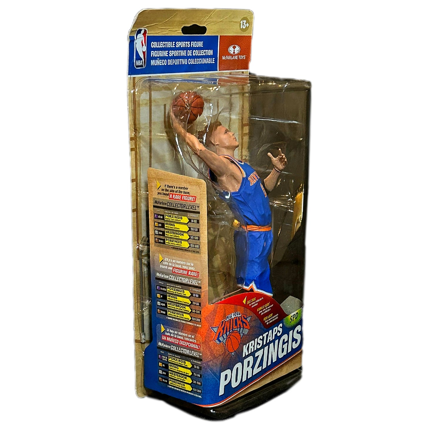 McFarlane Toys NBA Sports Picks Series 29 New York Knicks Kristaps Porzingis Figure