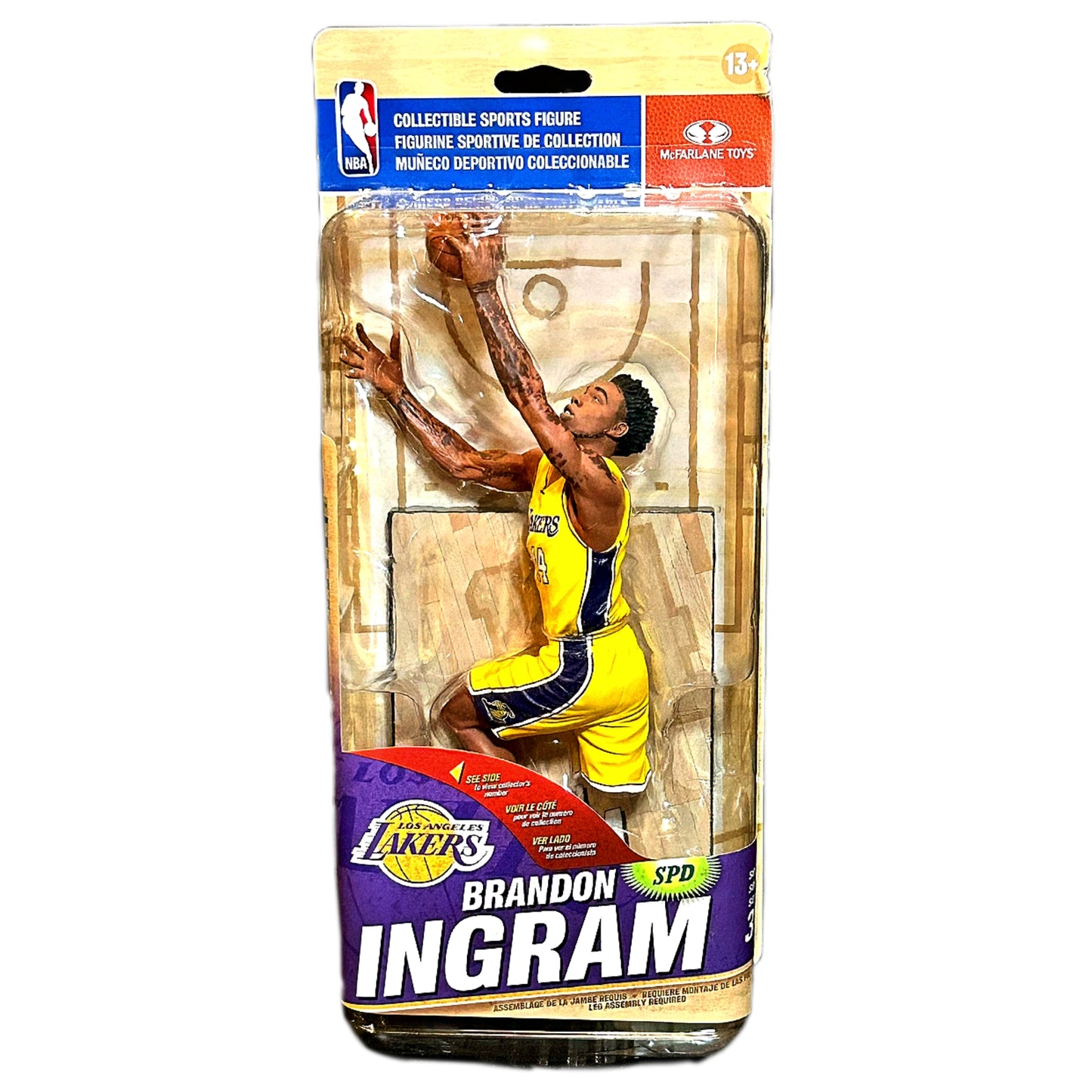 McFarlane Toys NBA Sports Picks Series 30 Los Angeles Lakers Brandon Ingram Figure