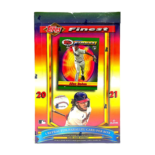 2021 Topps Finest Flashbacks MLB Hobby Box