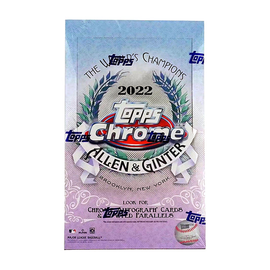 2022 Topps Chrome Allen & Ginter MLB Hobby Box