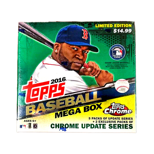 2016 Topps Chrome Update Series MLB Mega Box