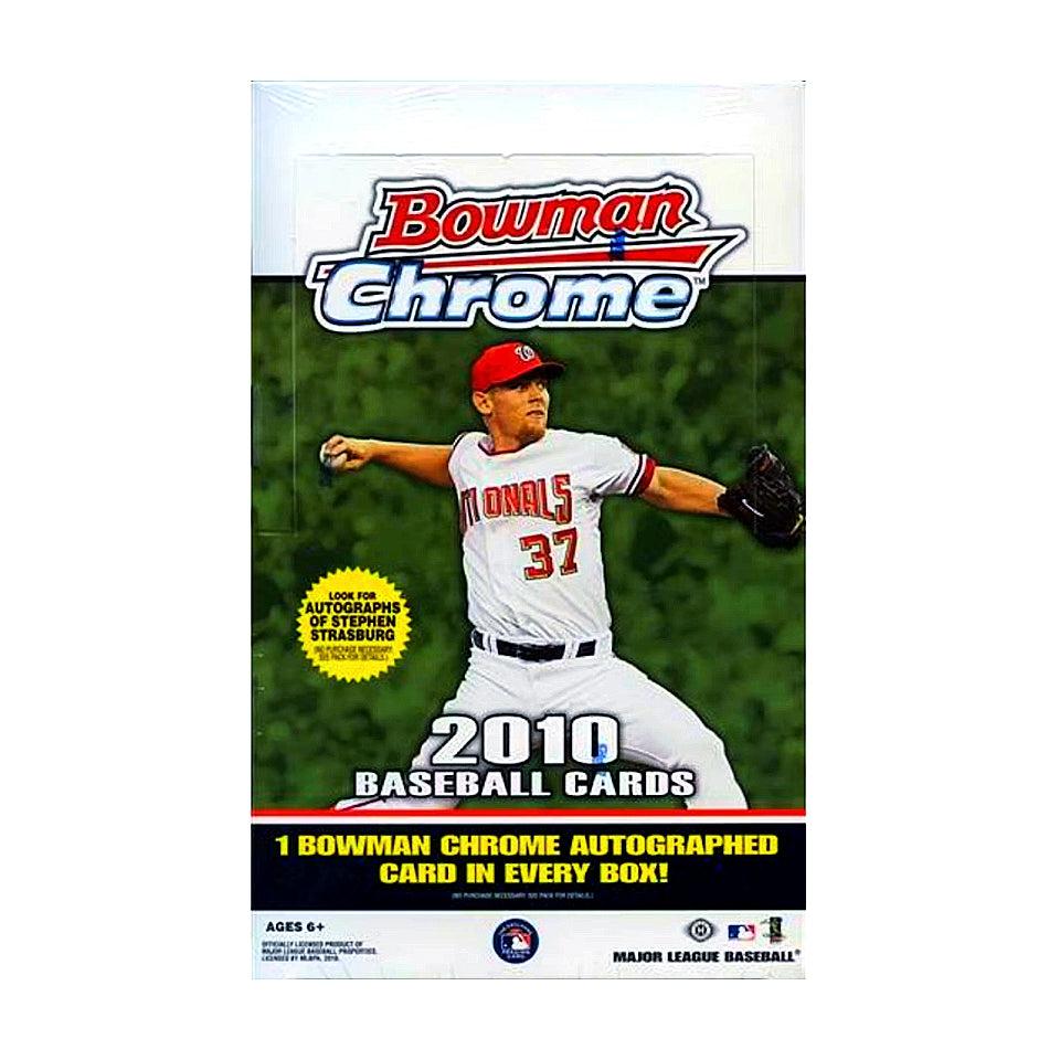 2010 Bowman Chrome MLB Hobby Box