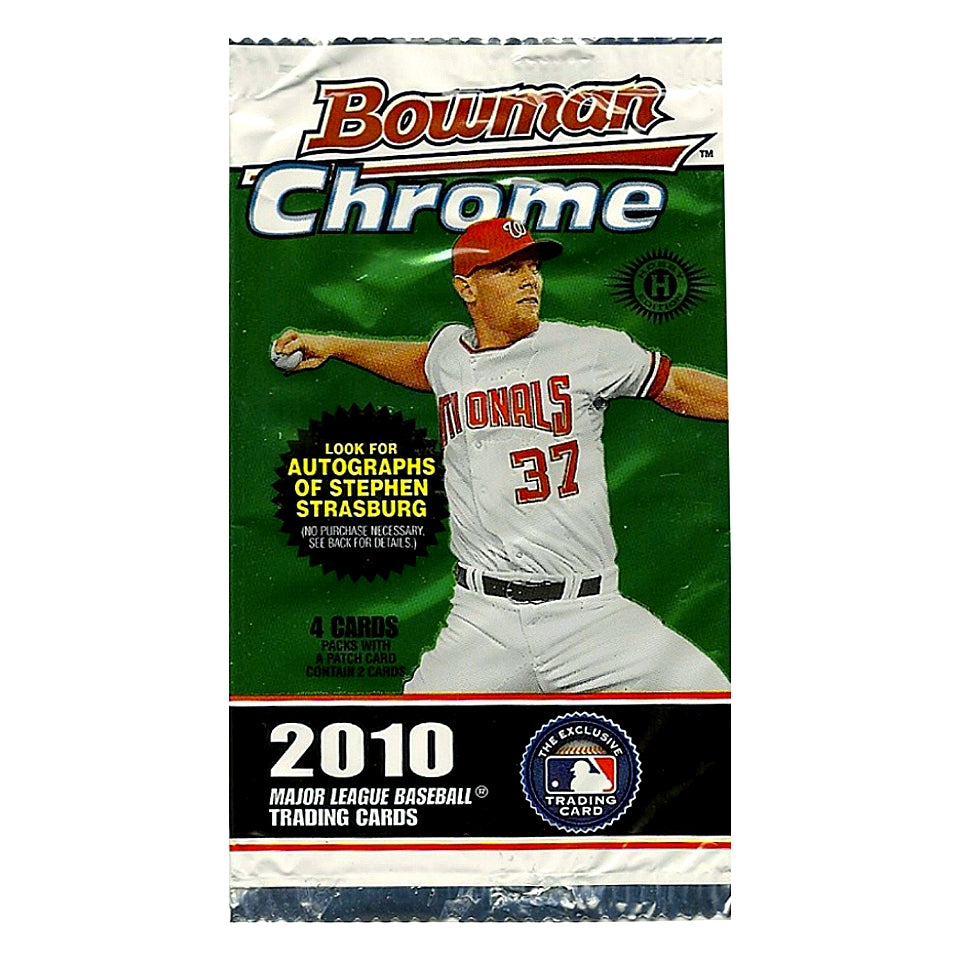 2010 Bowman Chrome MLB Hobby Box