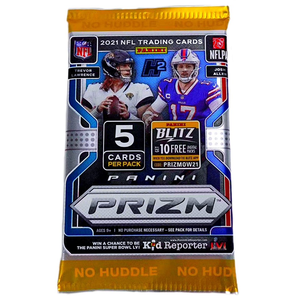 2021 Prizm No Huddle NFL H2 Hobby Box