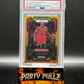 2023 Prizm Monopoly #16 DeMAR DeROZAN Gold Millionaire Shimmer 466/500 PSA 9