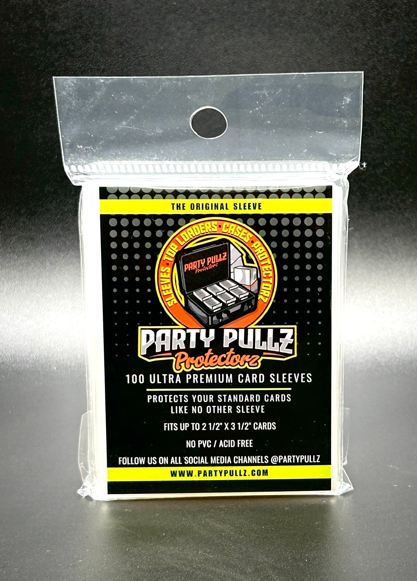 Party Pullz Protectorz Ultra Premium Trading Card Original Sleeves "20 Packs"